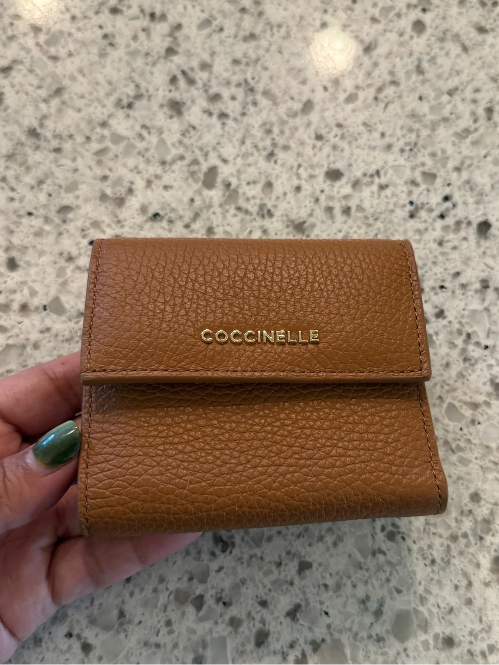 Coccinelle Italian Leather Card & Compact Wallet